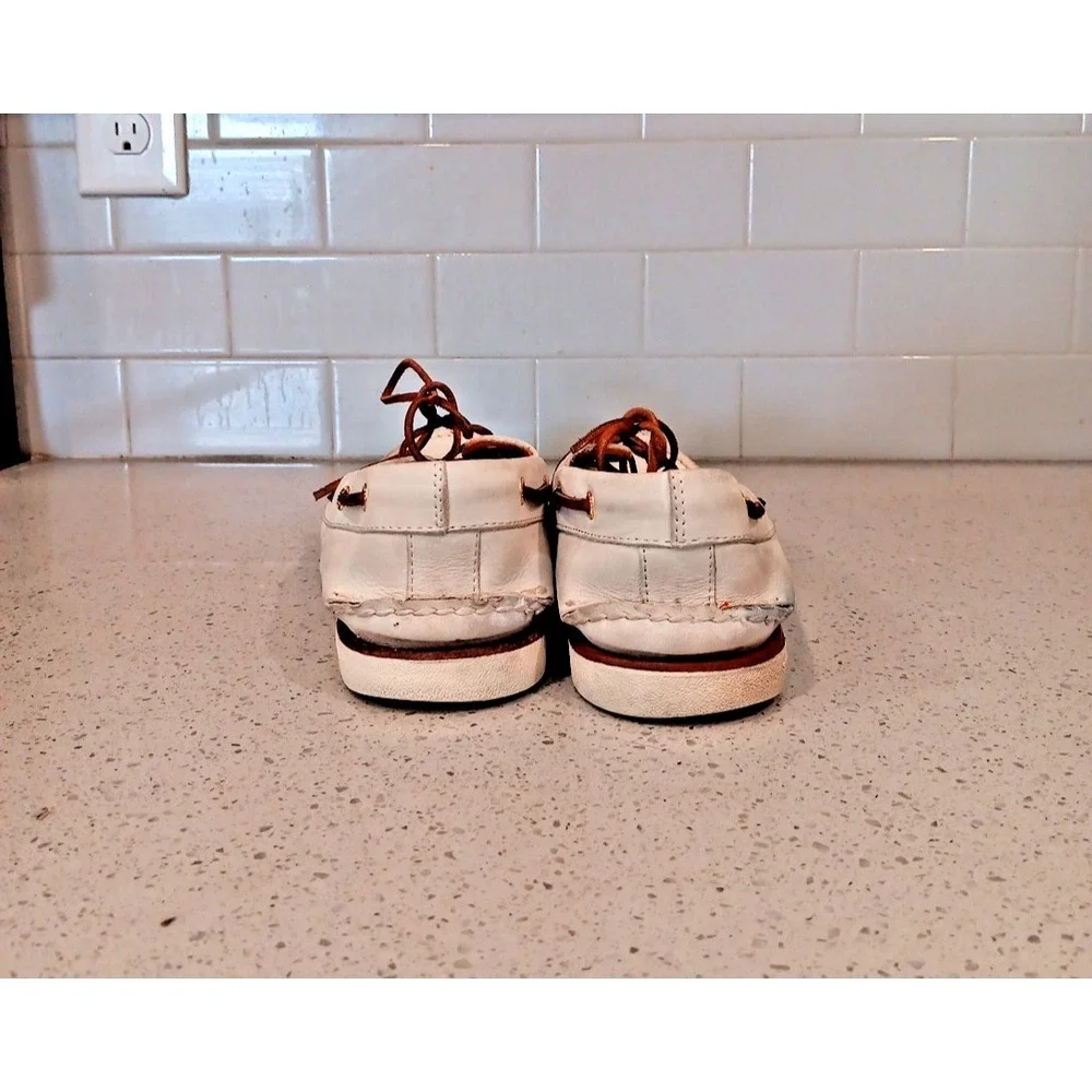Sperry Mens Gold Cup Ivory Size 9.5M